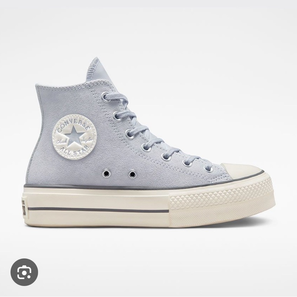 Platform converse chuck taylor suede